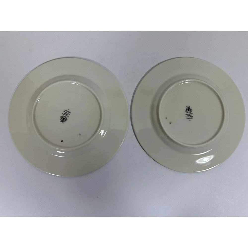 Castleton China Corsage Salad Plates 8.5